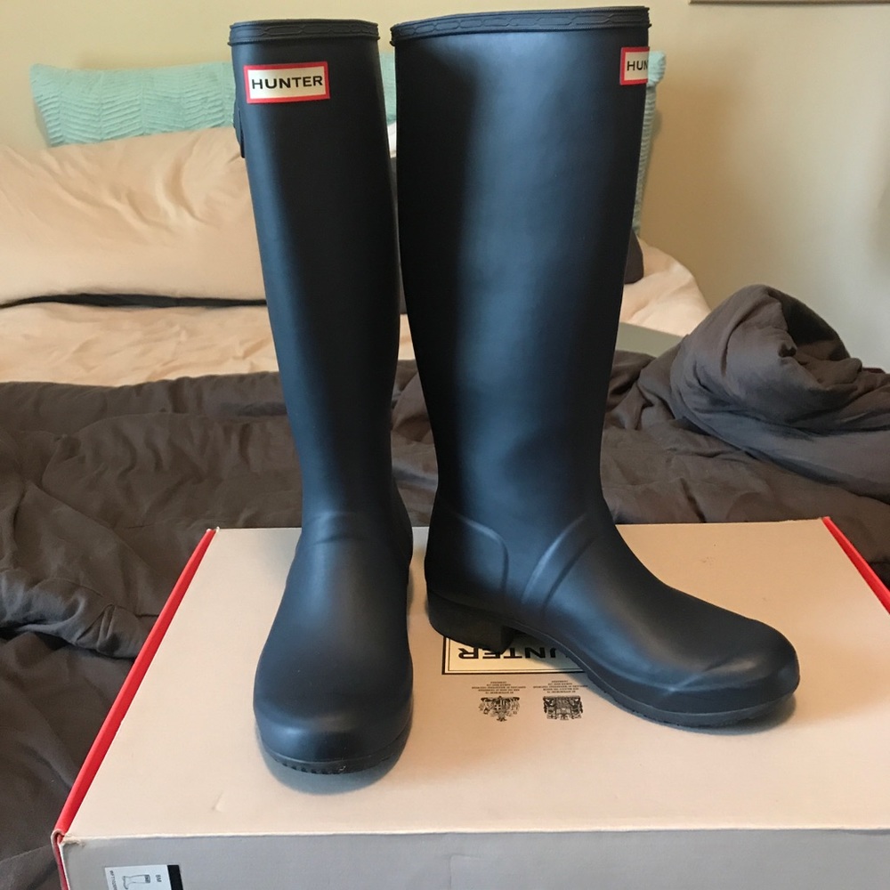Hunter rain boots